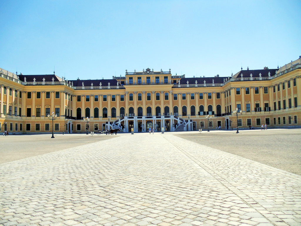 Áustria - Viena - Palácio Schonbrunn
