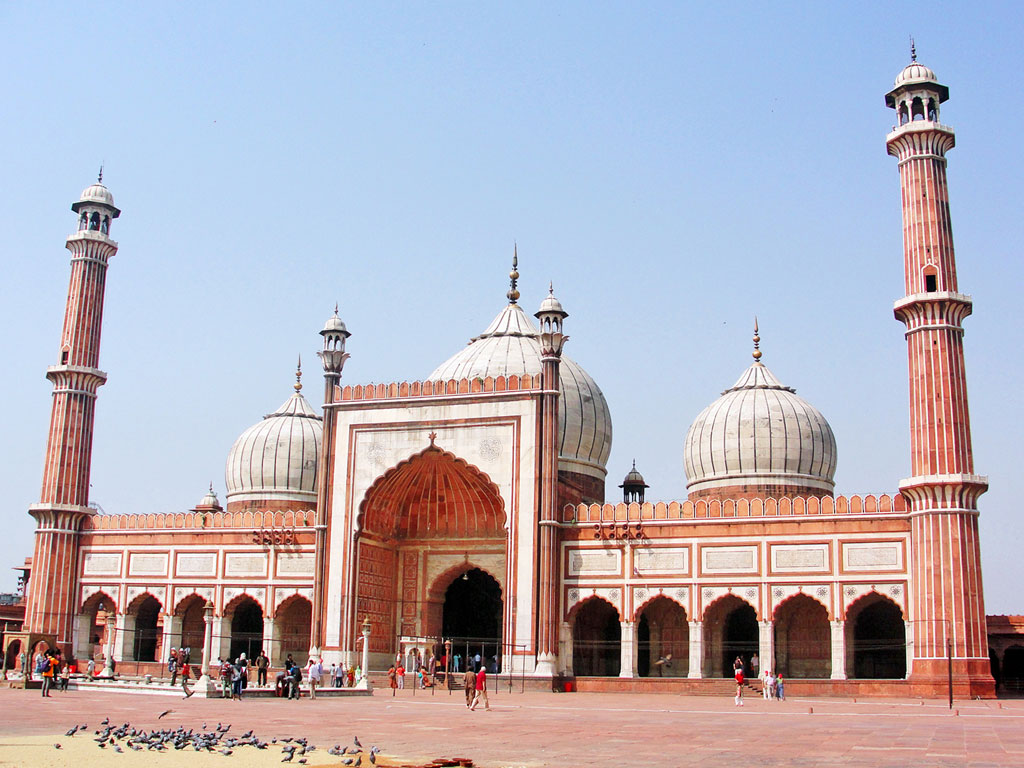 Índia - Delhi - Mesquita Jama Masjid