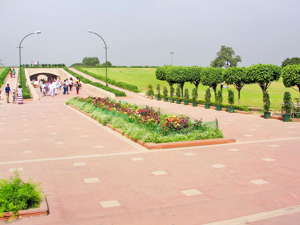 Índia - Delhi - Memorial de Gandhi